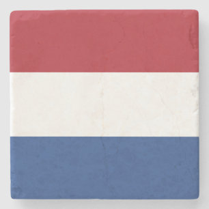 Vlag van Nederland Stenen Onderzetter