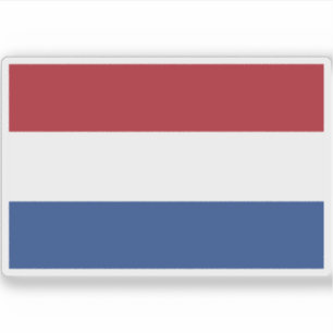 Vlag van Nederland Sticker