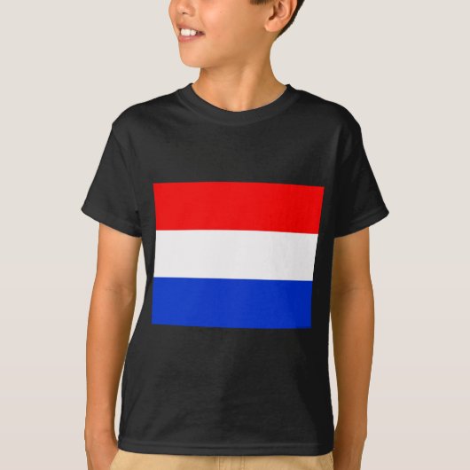 Vlag van Nederland T-shirt (Voorkant)