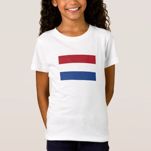 Vlag van Nederland T-shirt (Voorkant)