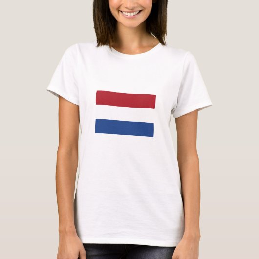 Vlag van Nederland T-shirt (Voorkant)