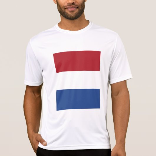 Vlag van Nederland T-shirt (Voorkant)