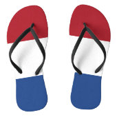 Vlag van Nederland Teenslippers (Voetbed)
