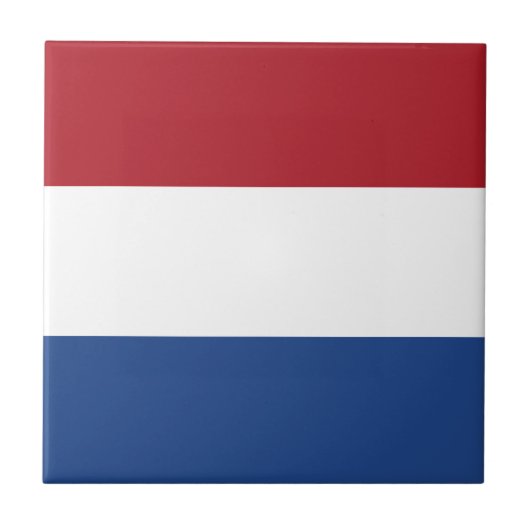 Vlag van Nederland Tegeltje (Voorkant)