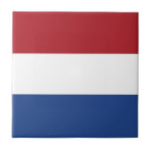 Vlag van Nederland Tegeltje (Voorkant)
