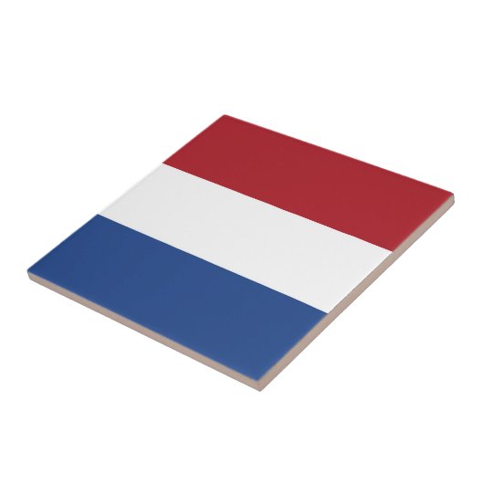Vlag van Nederland Tegeltje (Zijkant)