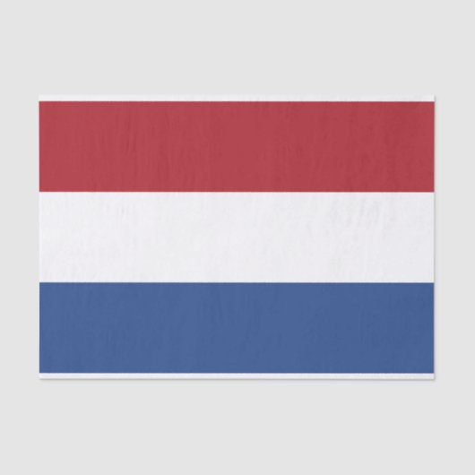 Vlag van Nederland Tissuepapier (Voorkant)