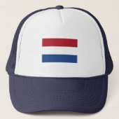 Vlag van Nederland Trucker Pet (Voorkant)