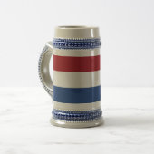 Vlag van Nederland - vlag van Nederland Bierpul (Voorkant links)