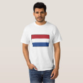 Vlag van Nederland - vlag van Nederland T-shirt (Voorkant volledig)