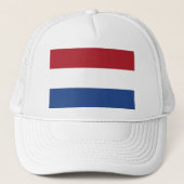 Vlag van Nederland - vlag van Nederland Trucker Pet (Voorkant)
