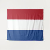 Vlag van Nederland Wandkleed (Voorkant (horizontaal))