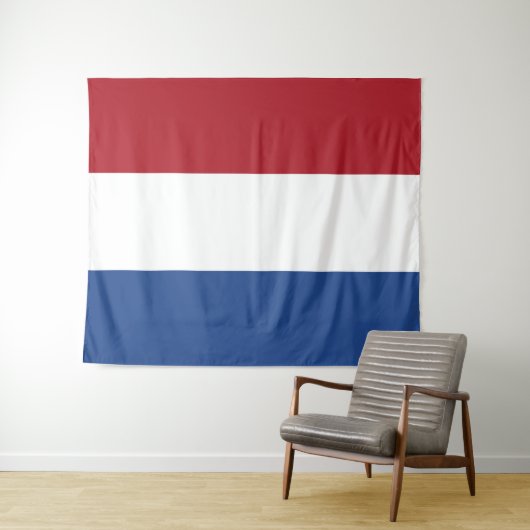 Vlag van Nederland Wandkleed (In Situ (horizontaal))
