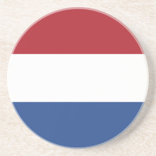 Vlag van Nederland Zandsteen Onderzetter