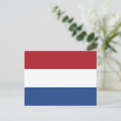 Vlag van Nederlands Briefkaart (Staand voorkant)