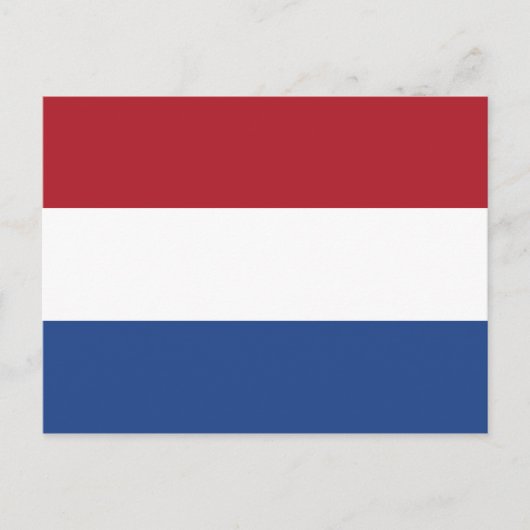 Vlag van Nederlands Briefkaart (Voorkant)