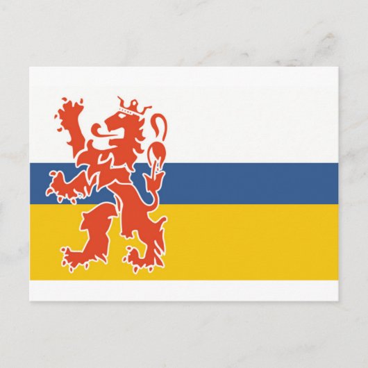 Vlag van Nederlands Limburg Briefkaart (Voorkant)