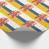 Vlag van Nederlands Limburg Cadeaupapier (Hoek)