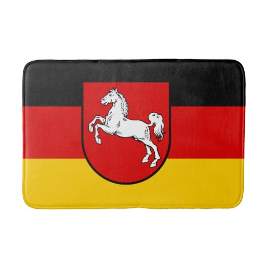 Vlag van Nedersaksen Bath Mat (Voorkant)