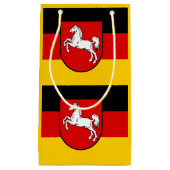 Vlag van Nedersaksen Klein Gift Bag Klein Cadeauzakje (Voorkant)