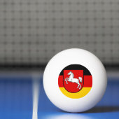 Vlag van Nedersaksen Ping Pong Ball (Net)