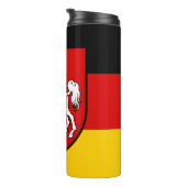 Vlag van Nedersaksen Thermal Tumbler Thermosbeker (Geroteerd rechts)