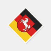 Vlag van Nedersaksische servetten (Hoek)