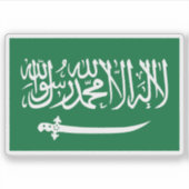 Vlag van Nejd (1921) Sticker (Voorkant)