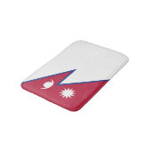 Vlag van Nepal Badmat (Gekanteld)
