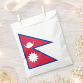 Vlag van Nepal Bedankzakje (Geknipt)