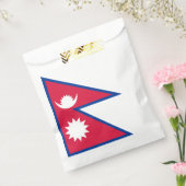 Vlag van Nepal Bedankzakje (Gezegeld)