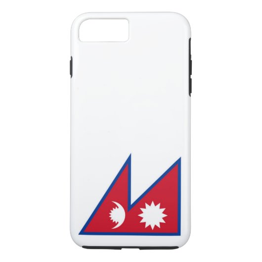 Vlag van Nepal Case-Mate iPhone Case (Achterkant)