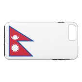 Vlag van Nepal Case-Mate iPhone Case (Achterkant (Horizontaal))