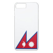 Vlag van Nepal Case-Mate iPhone Case (Achterkant)