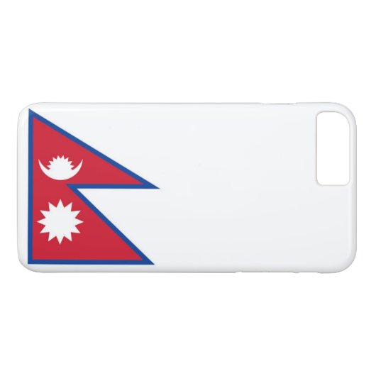 Vlag van Nepal Case-Mate iPhone Case (Achterkant (Horizontaal))