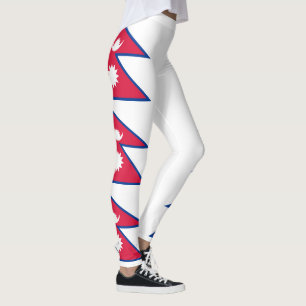 Vlag van Nepal Leggings