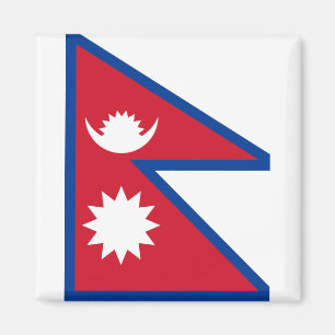 Vlag van Nepal Magneet