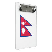 Vlag van Nepal-miniklembord Mini Klembord (Schuin)