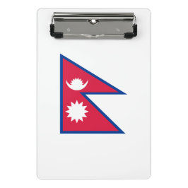 Vlag van Nepal-miniklembord Mini Klembord