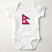 Vlag van Nepal Romper (Voorkant)