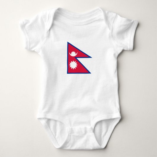 Vlag van Nepal Romper (Voorkant)
