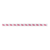 Vlag van Nepal Satijnen Lint (Voorkant)