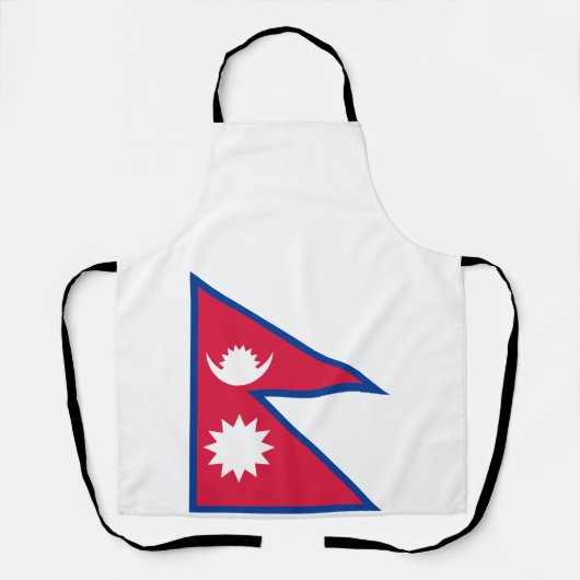 Vlag van Nepal Schort (Voorkant)
