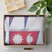 Vlag van Nepal Tissuepapier (Geschenk)
