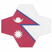 Vlag van Nepal Voetbal (Enkel)