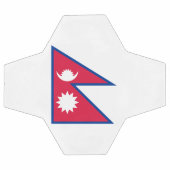 Vlag van Nepal Voetbal (Enkel)