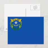 Vlag van Nevada Briefkaart (Voorkant / Achterkant)