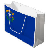 Vlag van Nevada Groot Cadeauzakje (Voorkant Gekanteld)