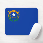 Vlag van Nevada Muismat (Met muis)