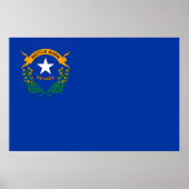 Vlag van Nevada Poster (Voorkant)